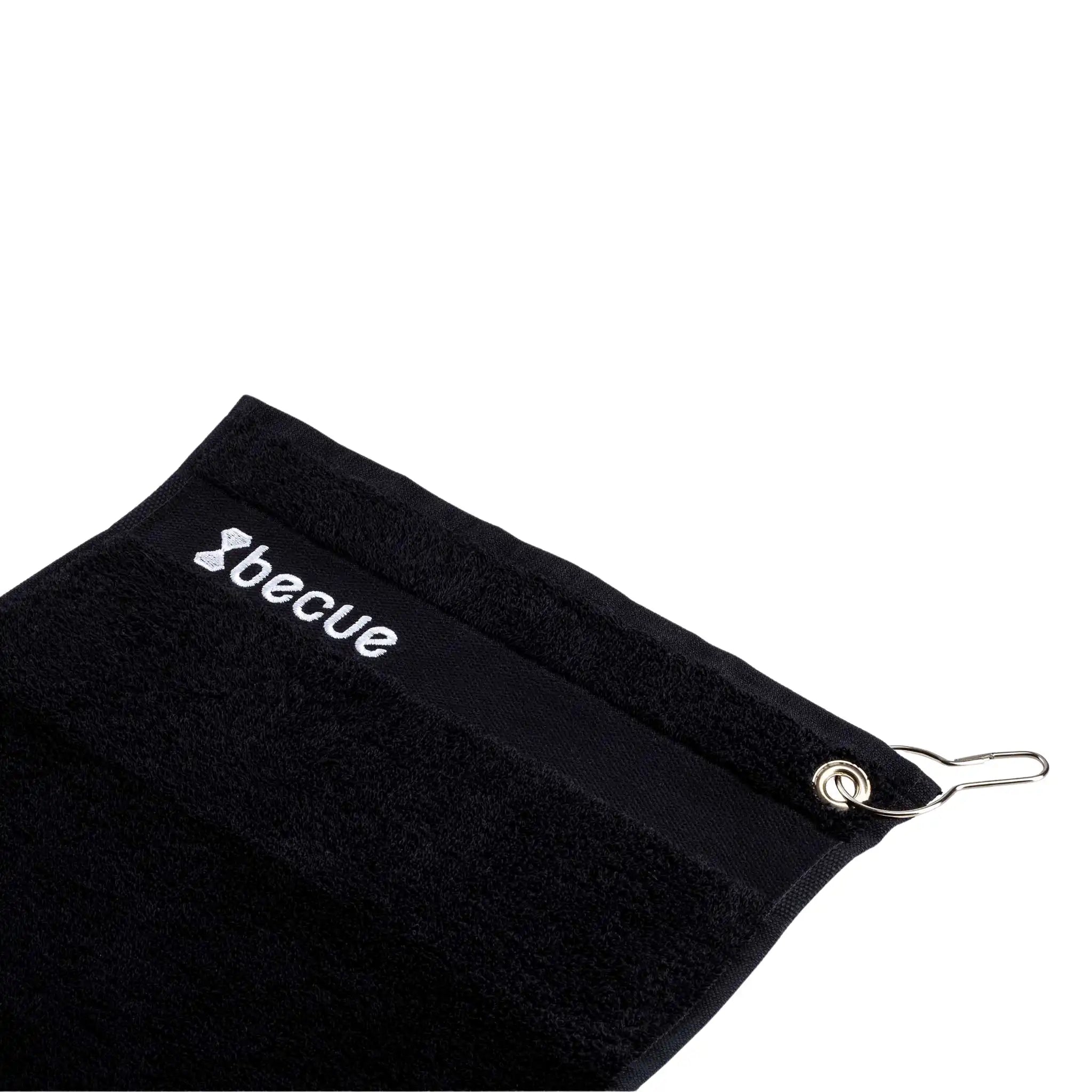 Toalha Becue 100% Algodão com Gancho Removível Preta Toalha Becue 100% Algodão com Gancho Removível Preta